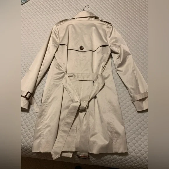 QVC Joan Rivers Classic Trench Raincoat Size Small - Picture 3 of 8